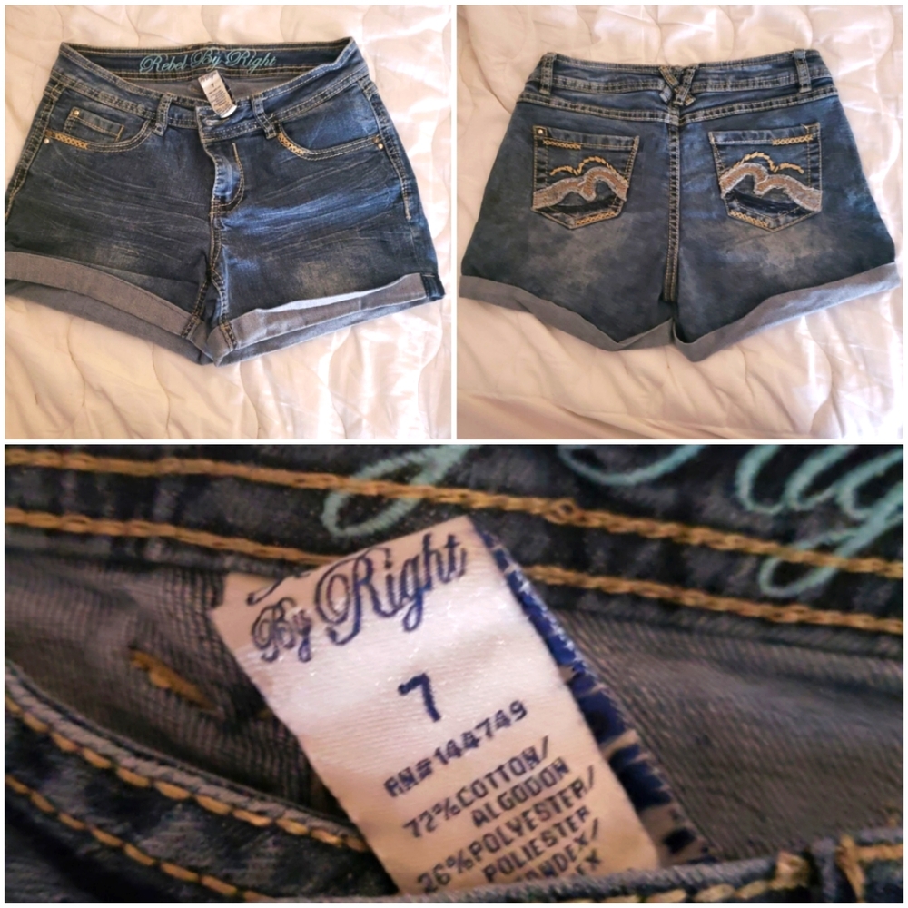 Rebel By Right Shorts